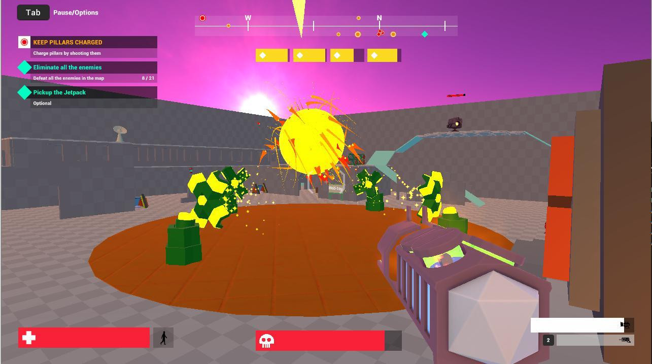 Hoverbot Onslaught (itch) - кадр 1