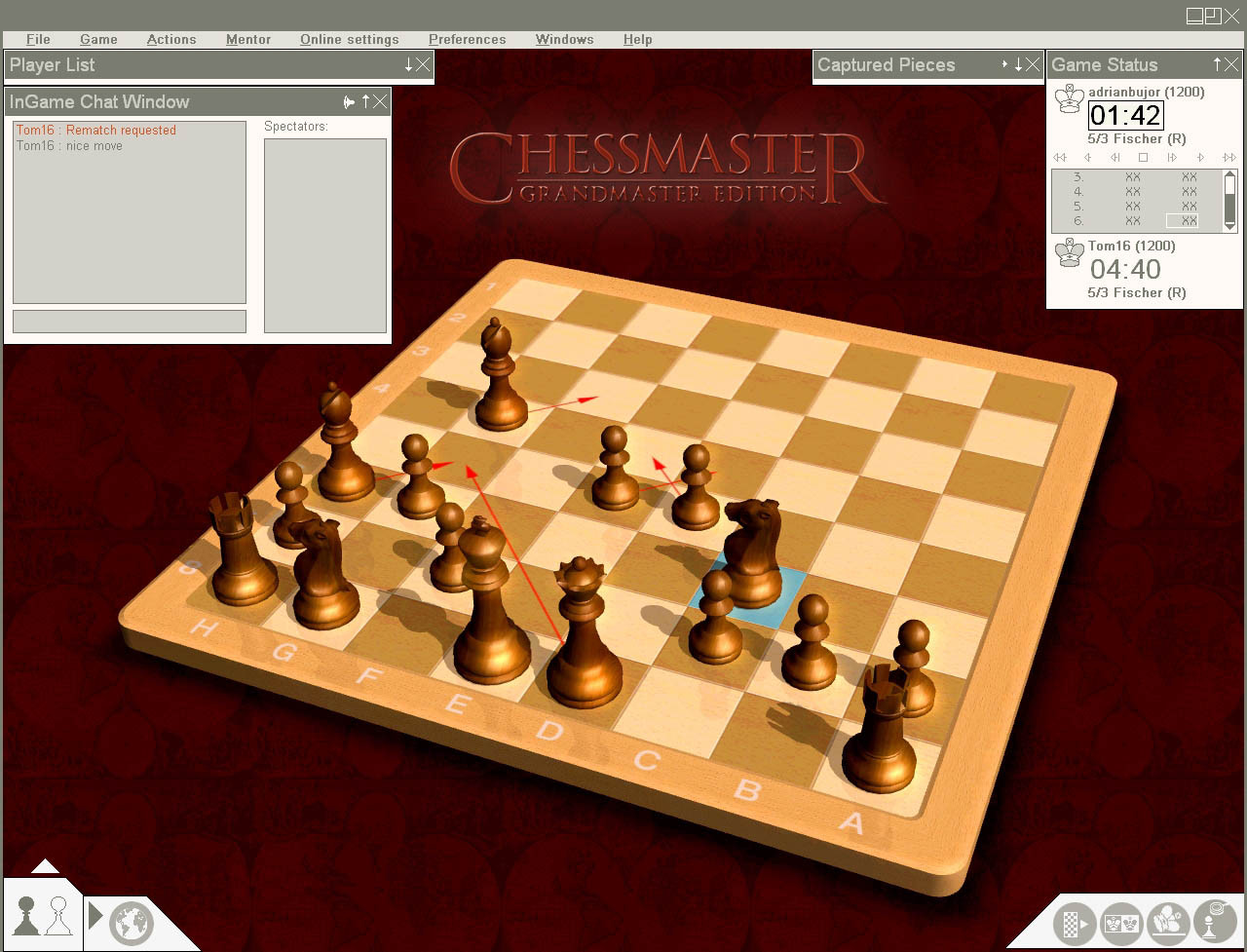 The Chessmaster: Grandmaster Edition - кадр 1