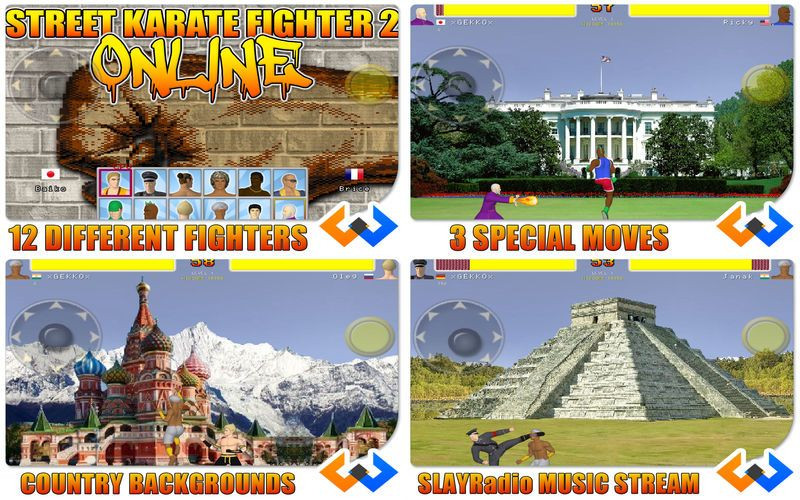 Street Karate Fighter 2 Online - кадр 1