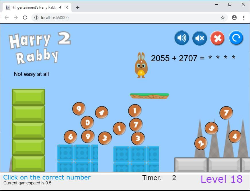 HarryRabby 2 Adding very large numbers FREE (itch) - кадр 1