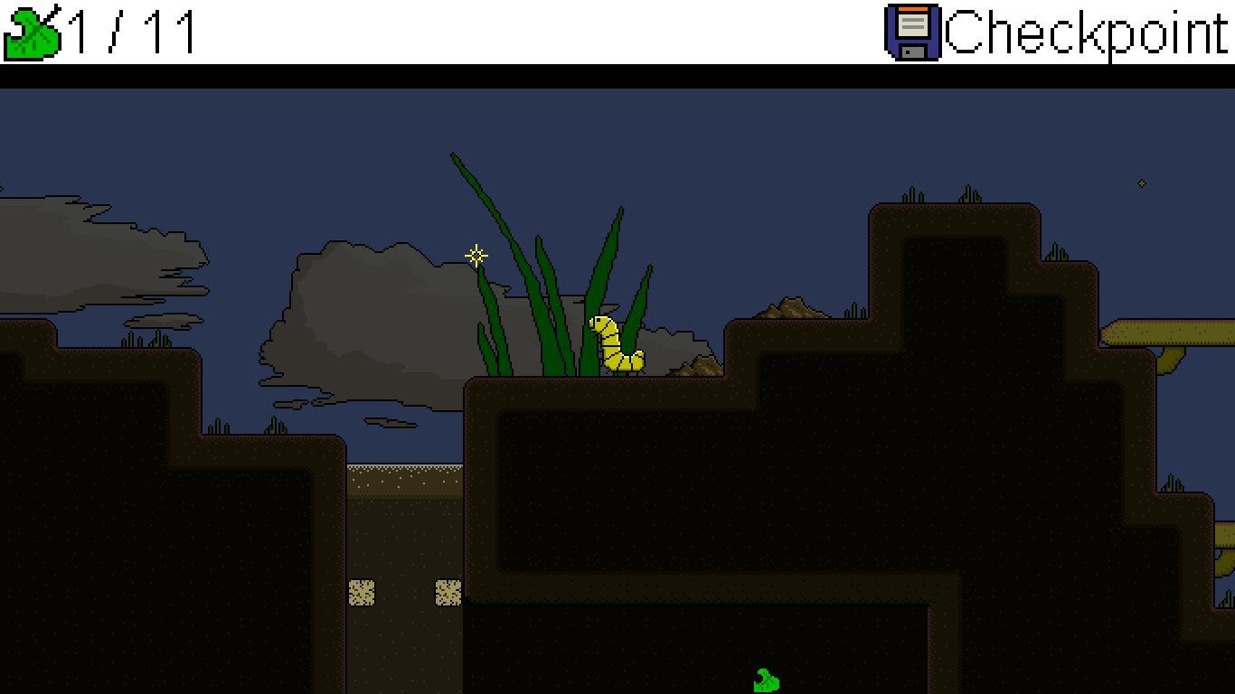 Caterpillar's Micro Adventure (itch) - кадр 2
