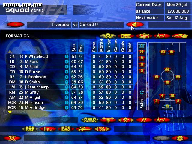FIFA Soccer Manager - кадр 2