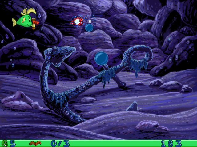Freddi Fish and Luther's Water Worries - кадр 1