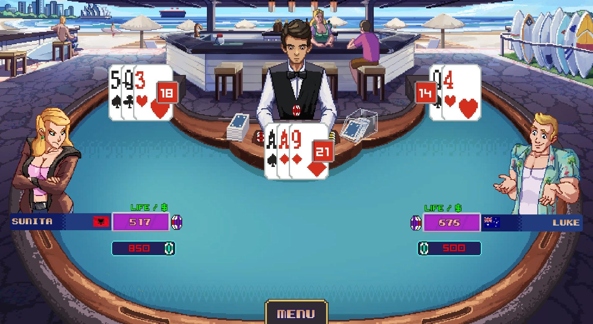 Super Blackjack Battle 2 Turbo Edition - The Card Warriors - кадр 2