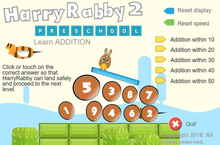 HarryRabby Preschool Math - Addition within 10 (itch) - кадр 1