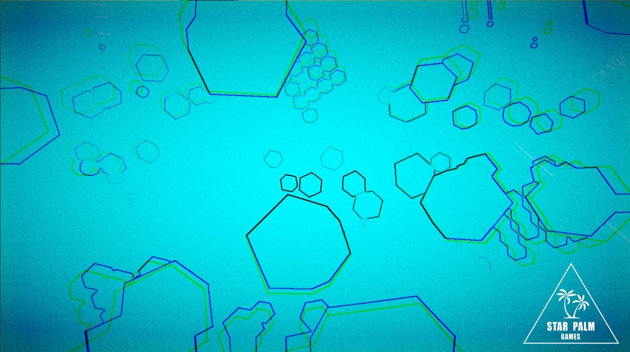 SONIC CYAN HEXAGON (itch) - кадр 1