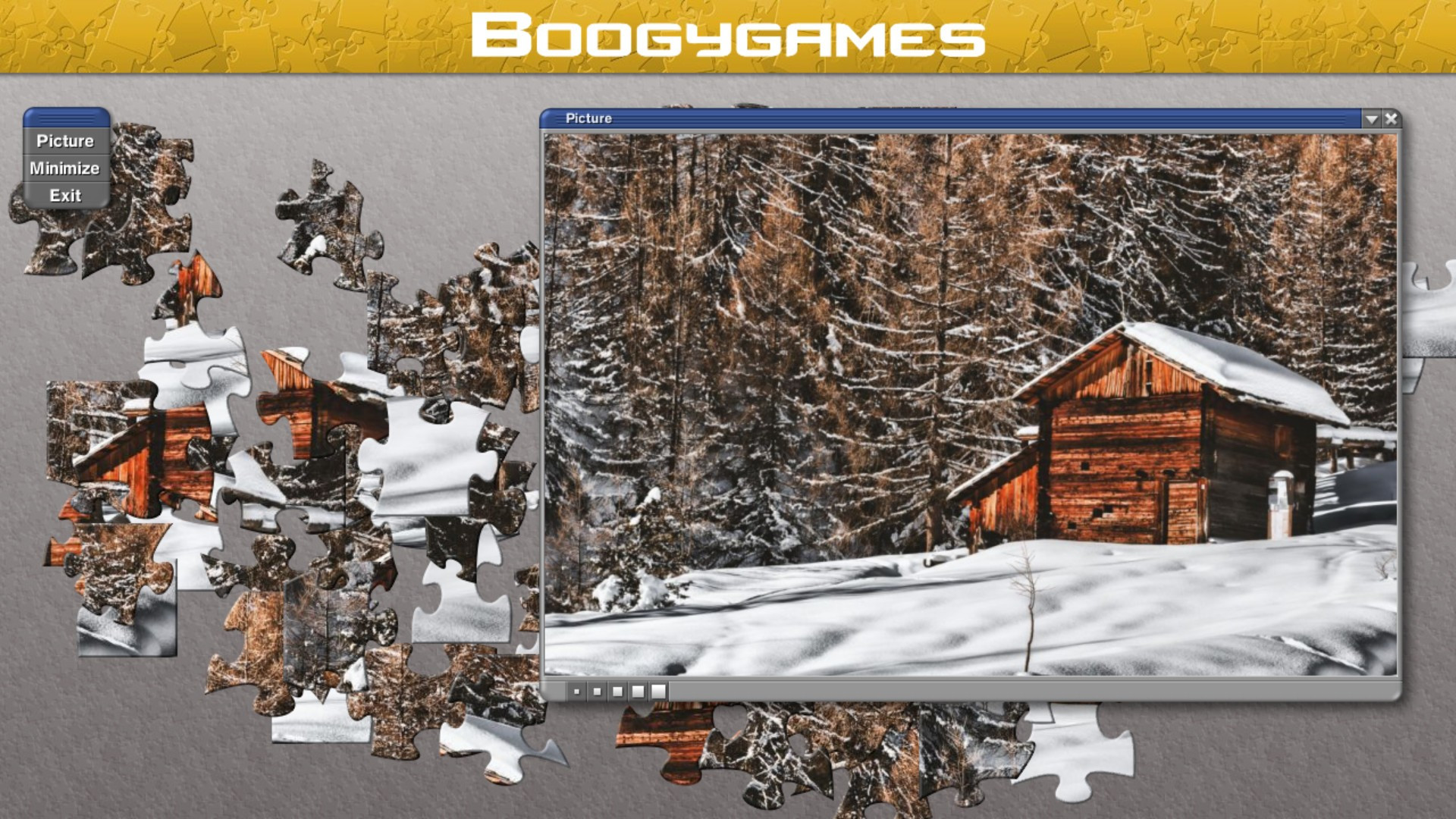 Cabins: Jigsaw Puzzles - кадр 1