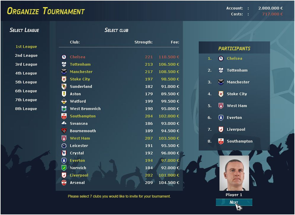 Club Manager 2017 - кадр 2