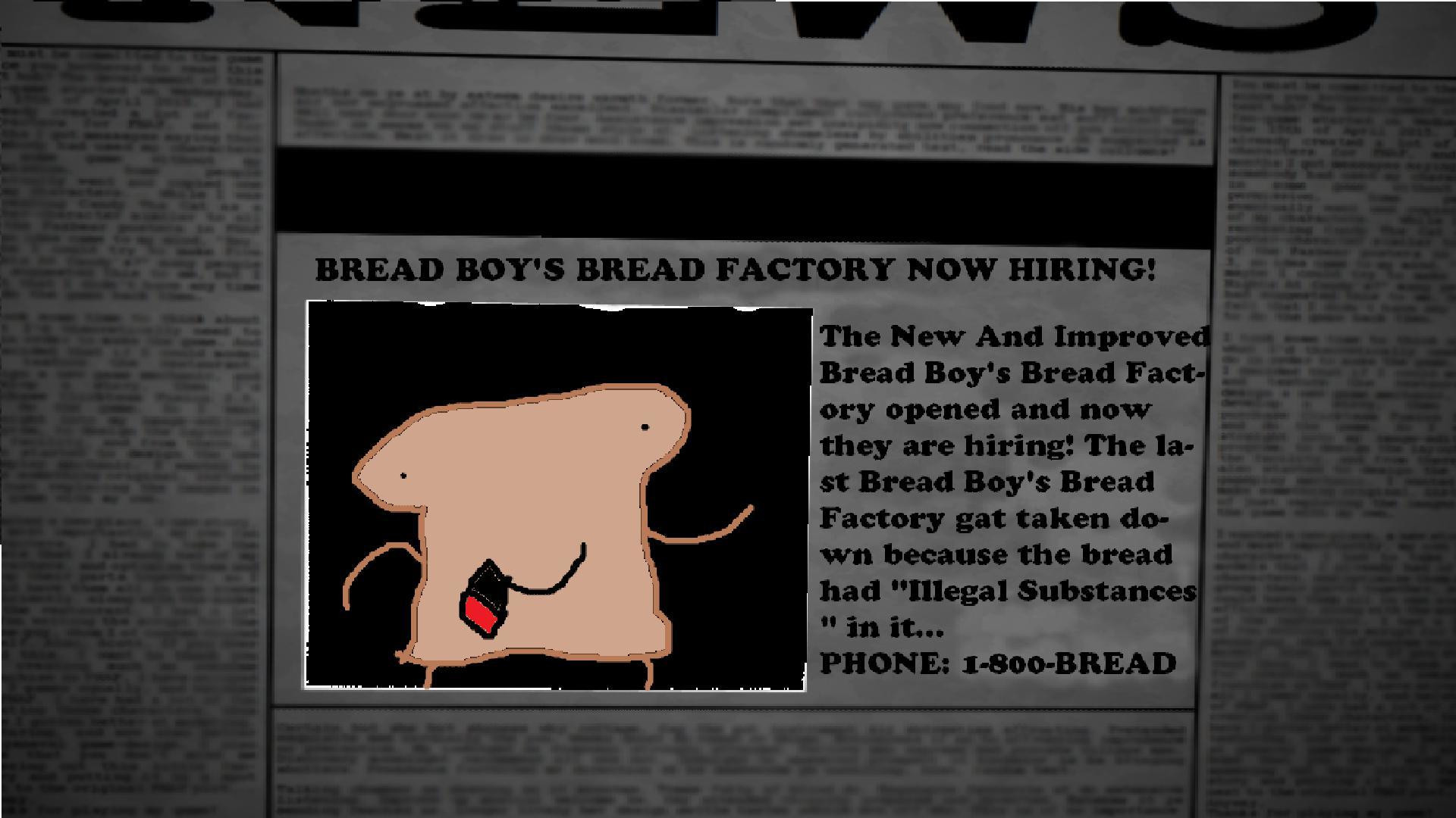 Five Nights At Bread Boys (itch) - кадр 1