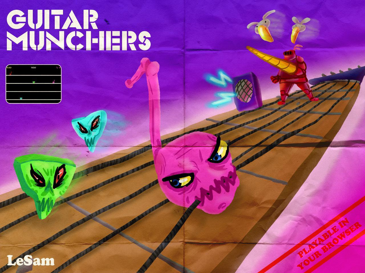 Guitar Munchers (itch) - кадр 2