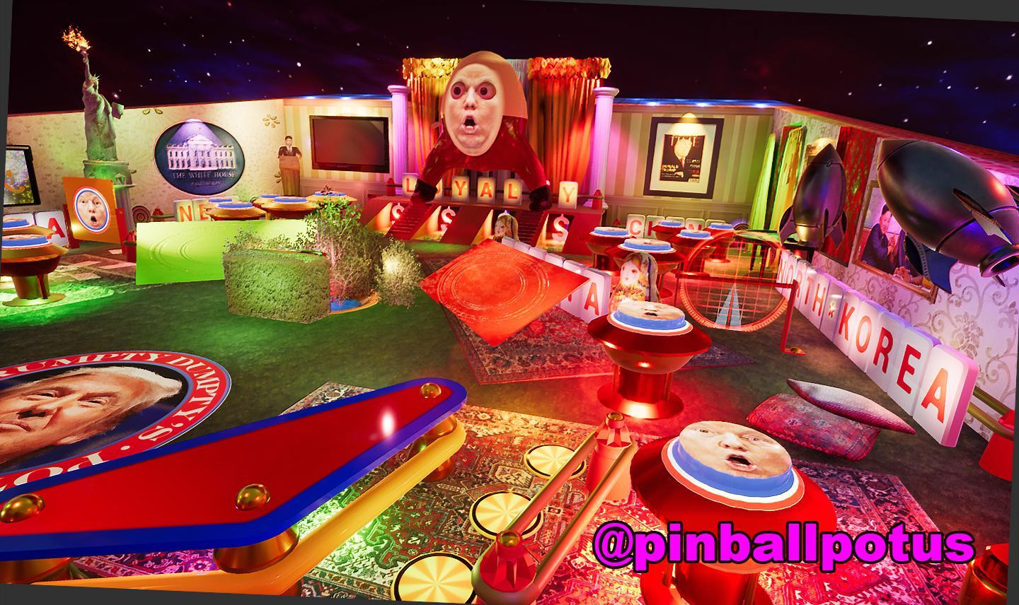 Trumpty Dumpty POTUS Pinball (itch) - кадр 1