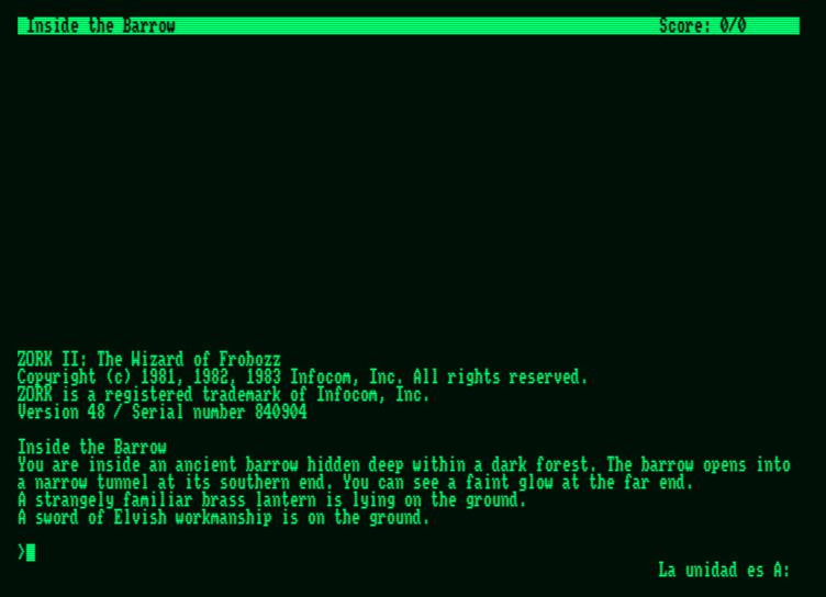 Zork II - кадр 2