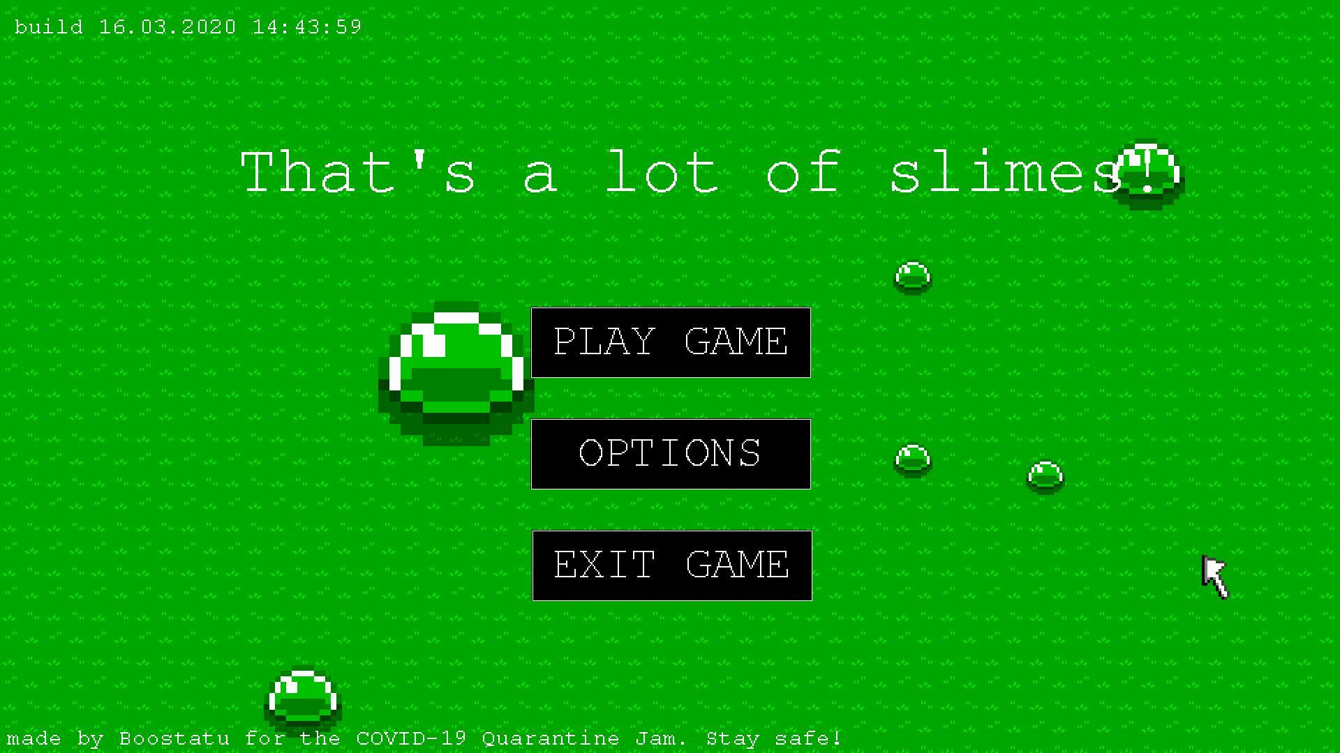 That's a lot of slimes! (itch) - кадр 1
