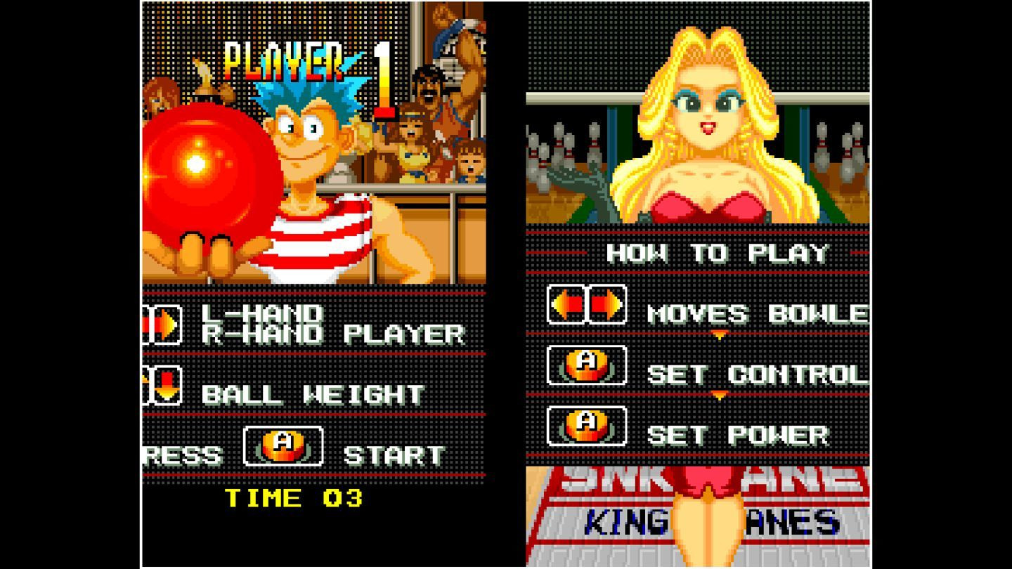 ACA NEOGEO LEAGUE BOWLING - кадр 1