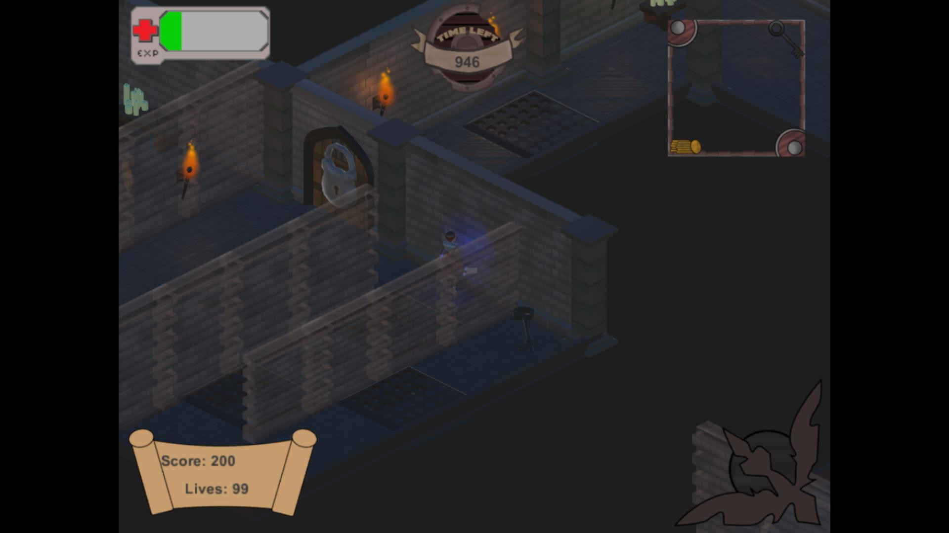 Escape the Forgotten Ruins (itch) - кадр 1