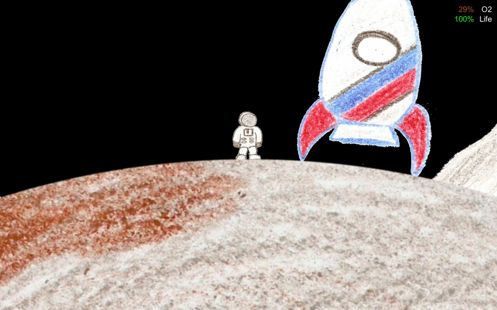 Escape From A Moon (itch) - кадр 1