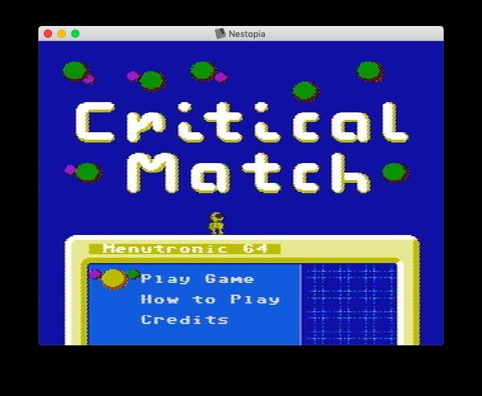 Critical Match (itch) - кадр 1