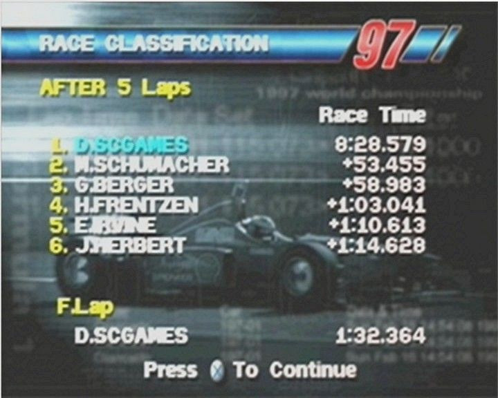Formula 1 97 - кадр 1