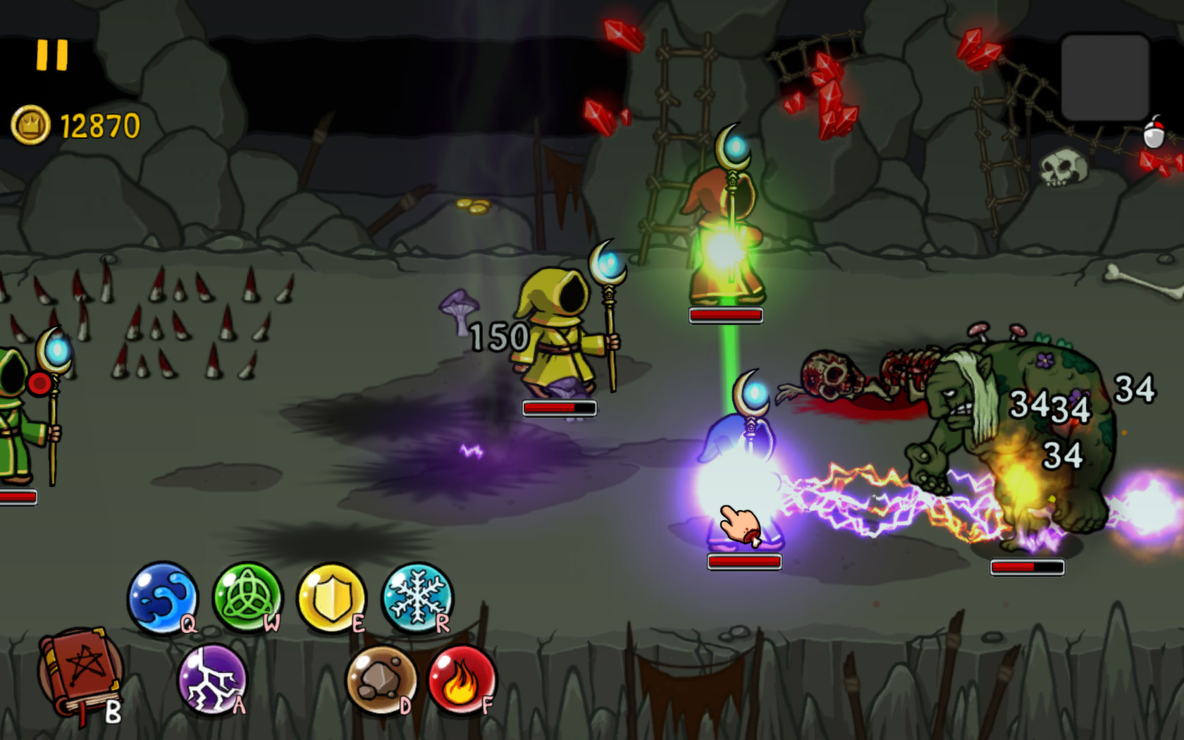 Magicka: Wizards of the Square Tablet - кадр 2