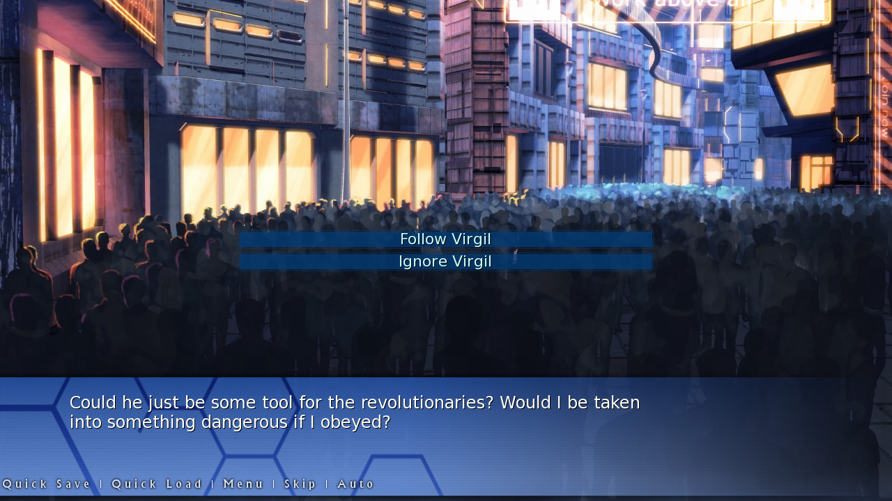 Orion: A Sci-Fi Visual Novel - кадр 2