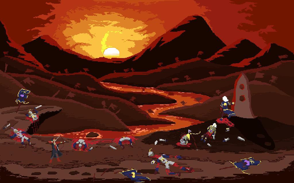 The battle of Brothers - Cutscene - Diorama (itch) - кадр 1
