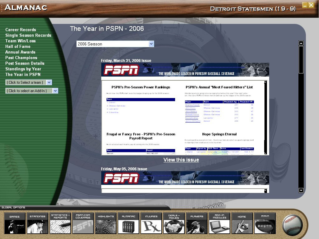 PureSim Baseball 2004 - кадр 3