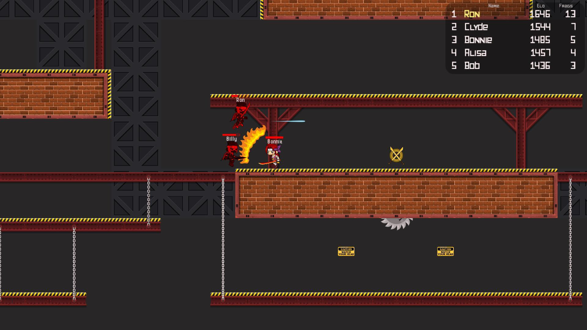 Blade Tournament - multiplayer deathmatch game. (itch) - кадр 3