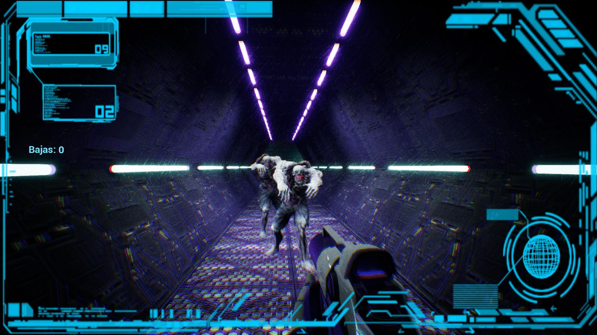 Demo - Pasillo nave espacial (itch) - кадр 1