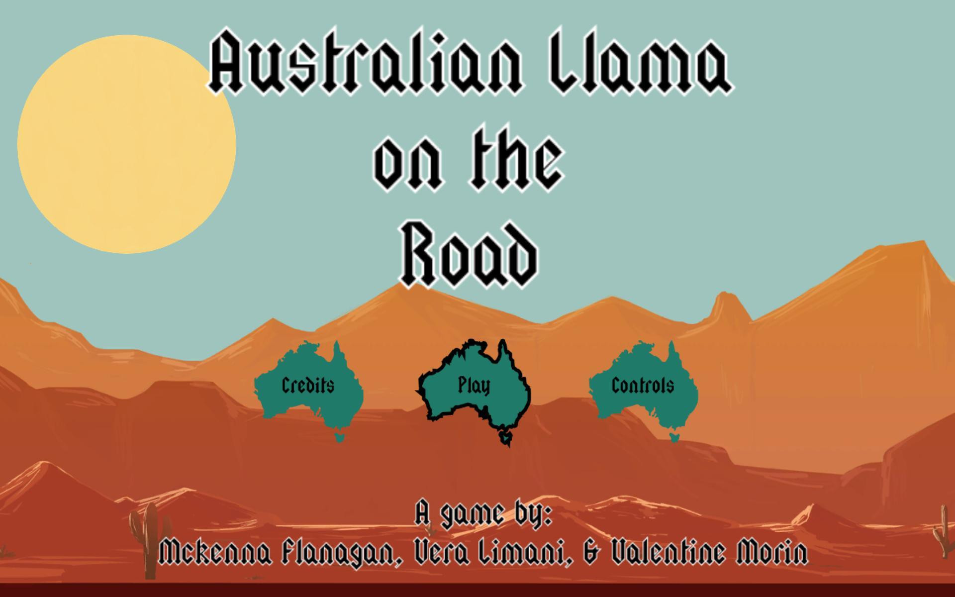 Australian Llama On the Road (itch) - кадр 2