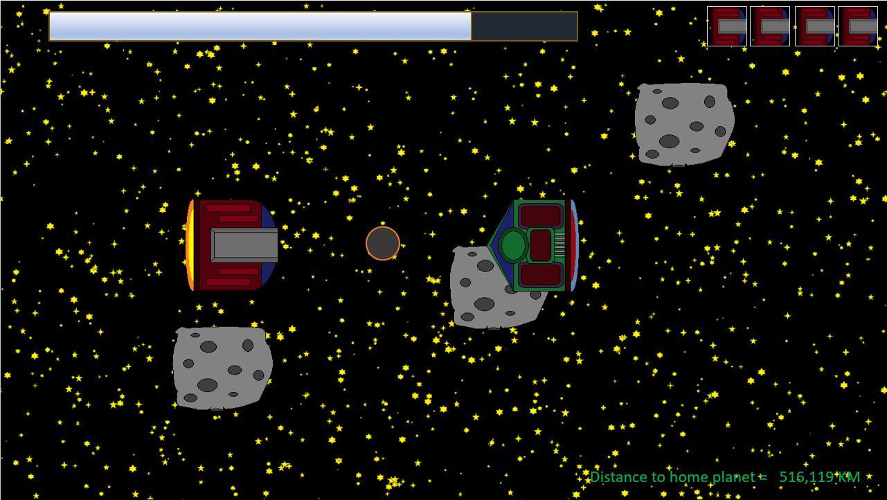 Asteroids Attack (Theta and Pi Software) (itch) - кадр 1