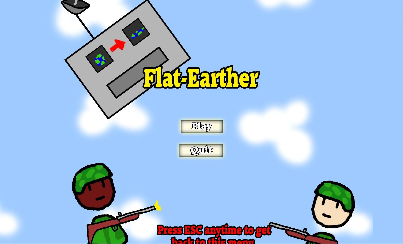 Flat-Earther (itch) - кадр 1