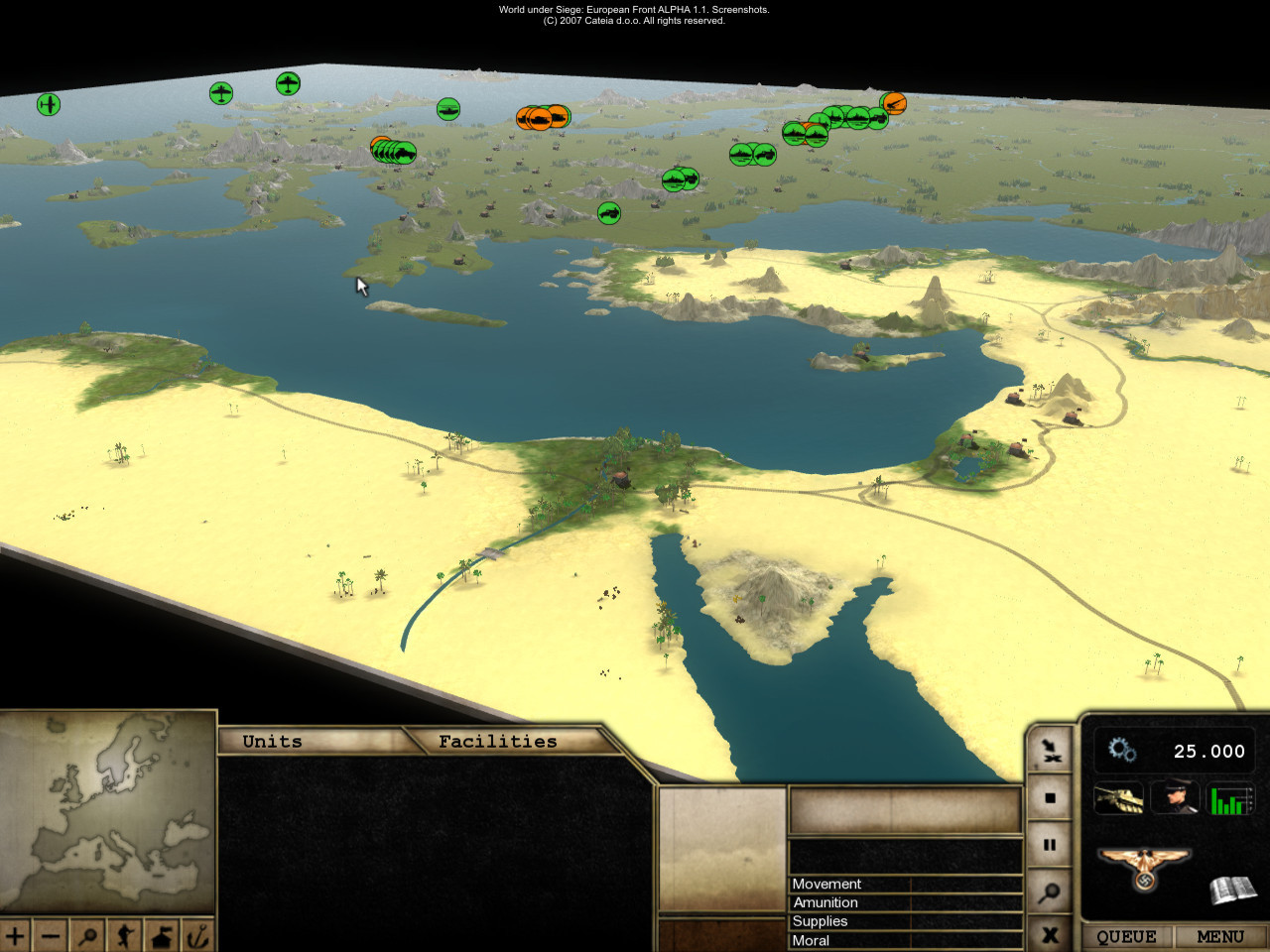 World under Siege: European Front - кадр 2