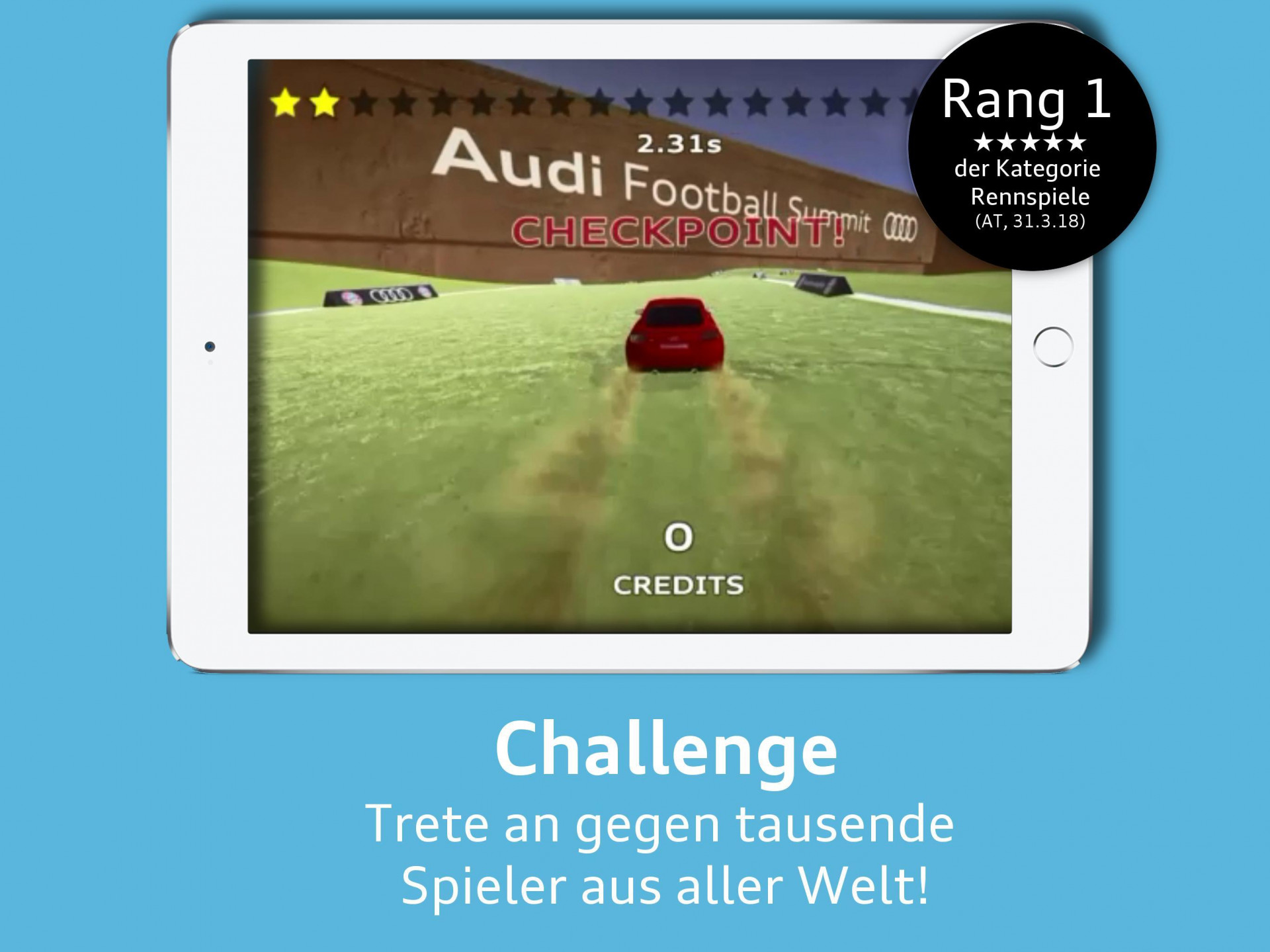Audi #unraceable: Top Racing (itch) - кадр 1