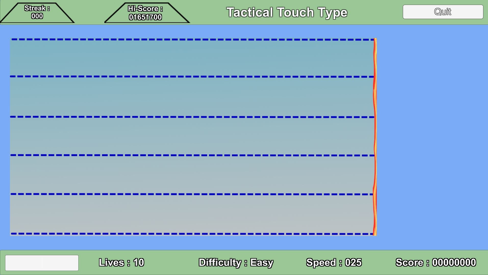 Tactical Touch Type (itch) - кадр 1