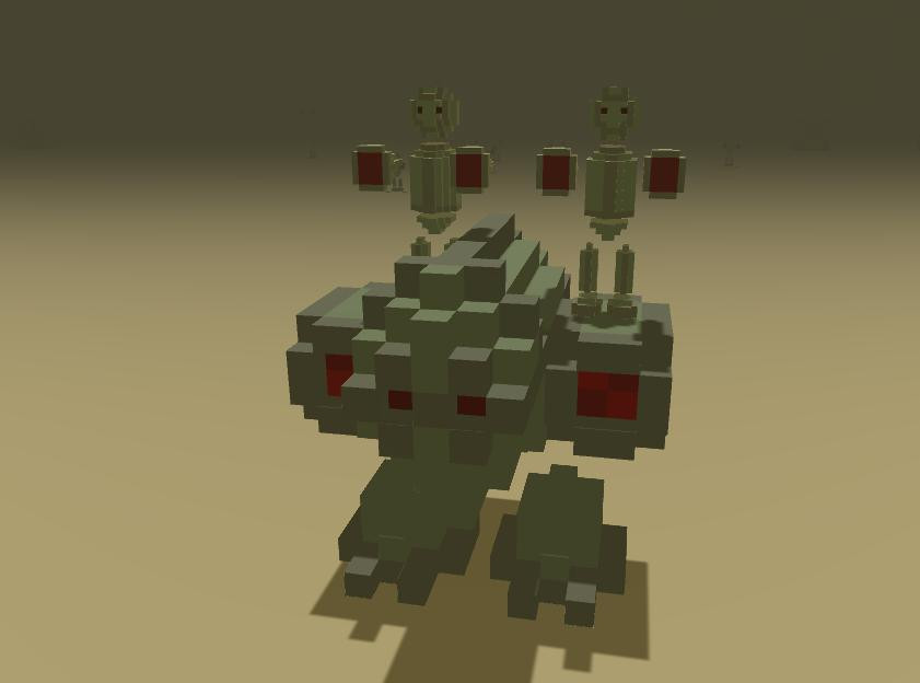 Red Voxel (itch) - кадр 1