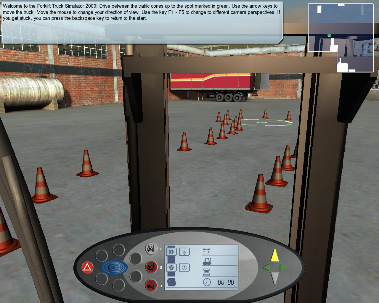 Forklift Truck Simulator 2009 - кадр 2