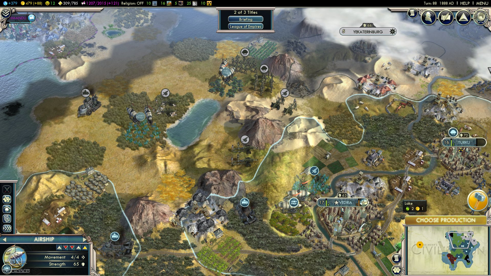 Sid Meier's Civilization 5: Gods & Kings - кадр 5