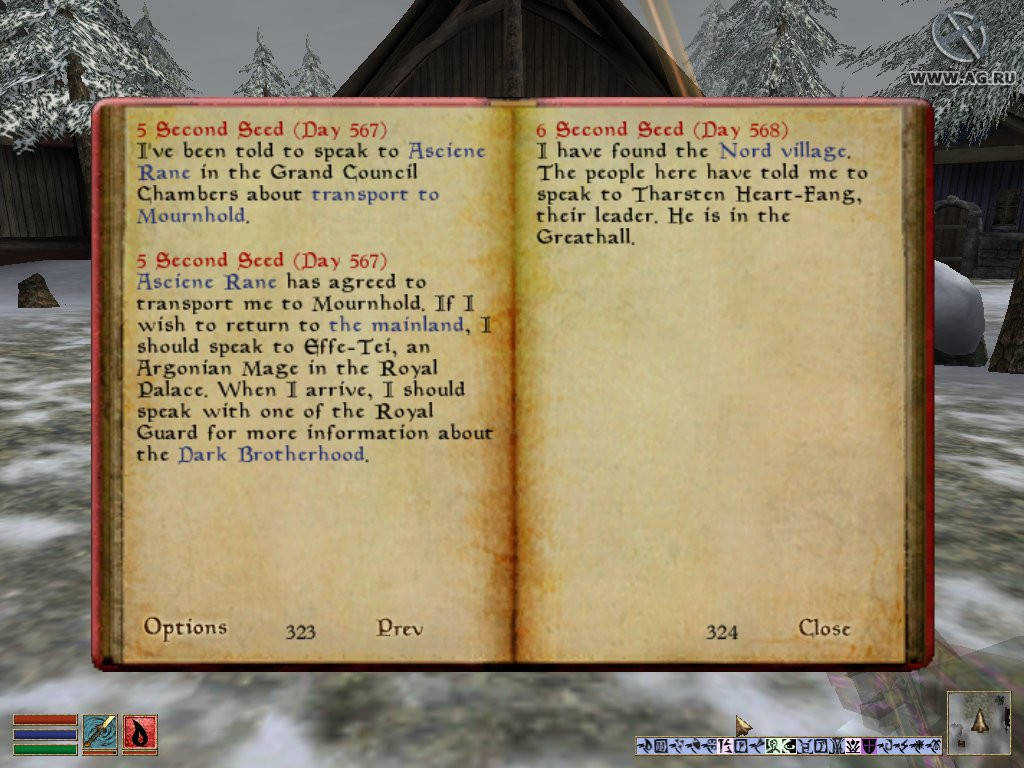 The Elder Scrolls 3: Bloodmoon - кадр 9