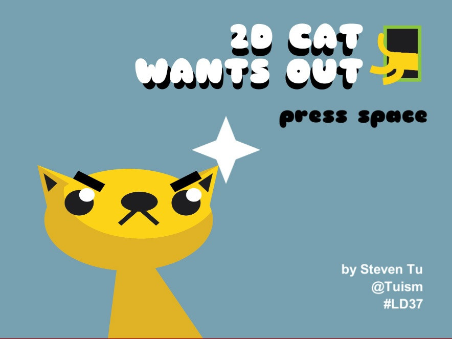 2D Cat Wants Out (itch) - кадр 2