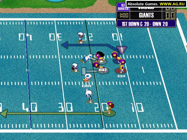 Backyard Football 2002 - кадр 1
