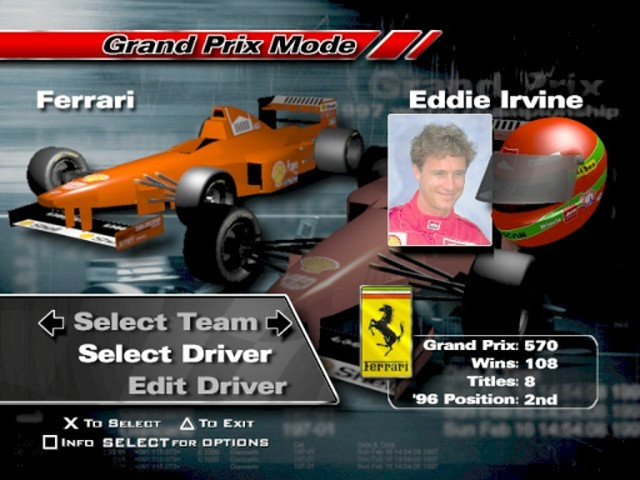 Formula 1 '97 - кадр 3