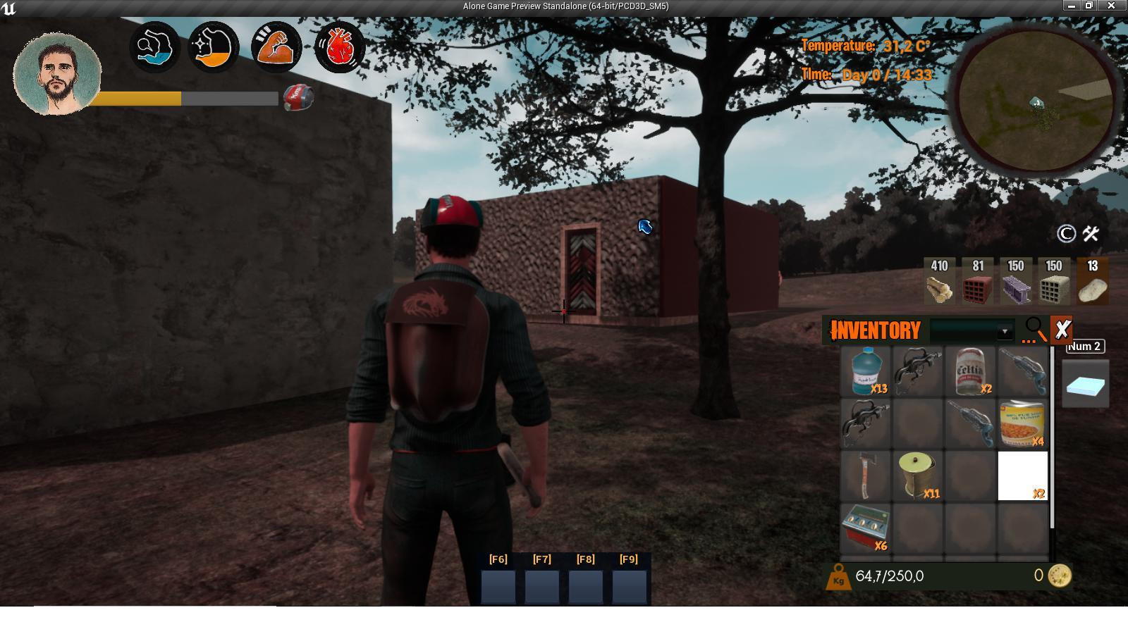 Survival Prototype Game (itch) - кадр 1