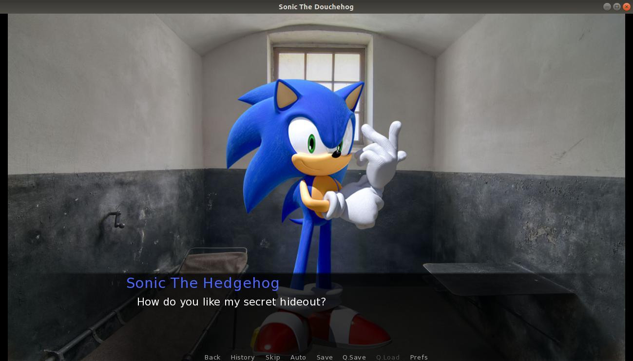 Sonic the Douchehog (itch) - кадр 1