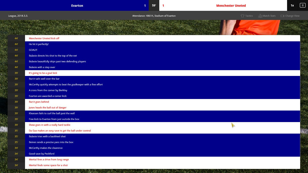 Global Soccer Manager 2018 - кадр 3