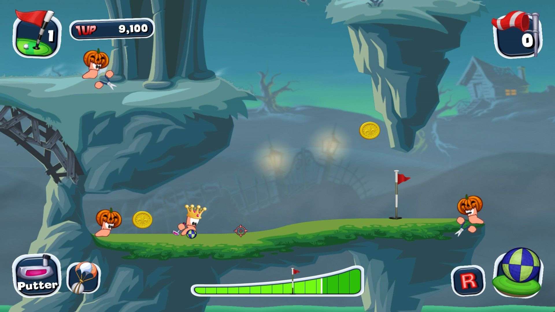 Worms Crazy Golf - кадр 5