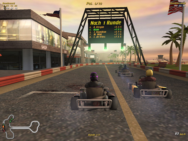 Michael Schumacher Kart World Tour 2004 - кадр 1
