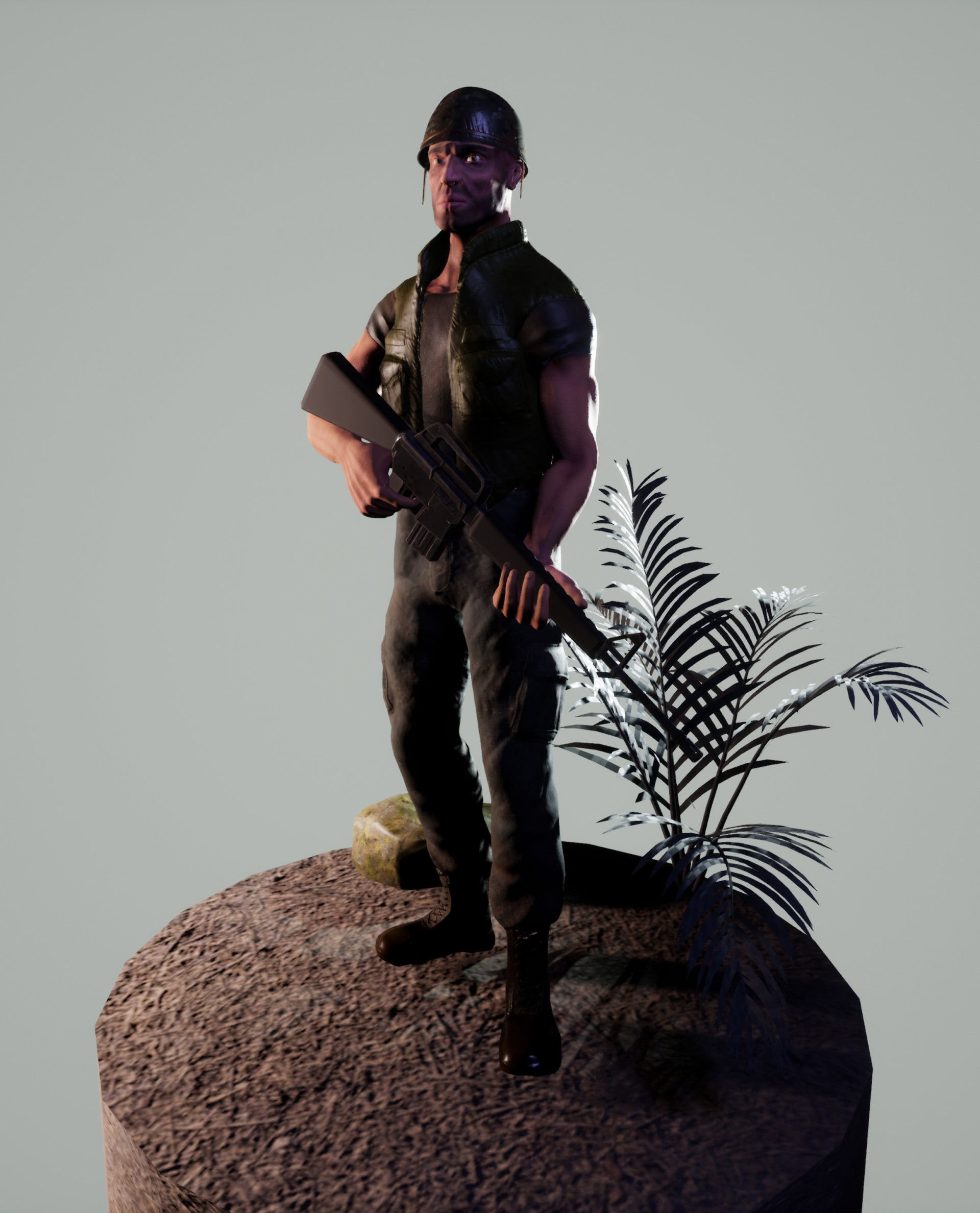Vietnam War Infantry Soldier (itch) - кадр 2
