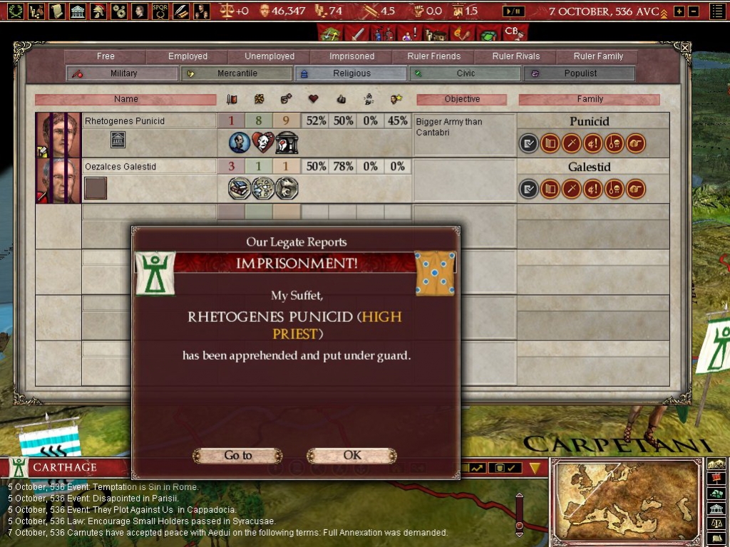 Europa Universalis: Rome - Vae Victis - кадр 6
