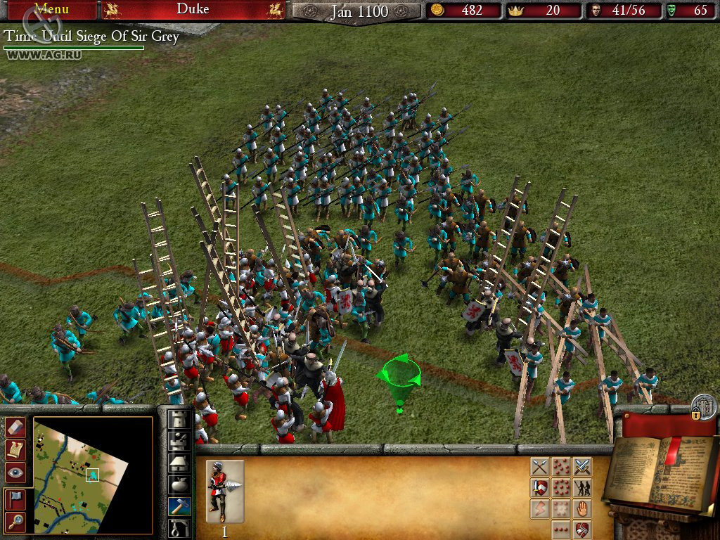 Firefly Studios' Stronghold 2 - кадр 9