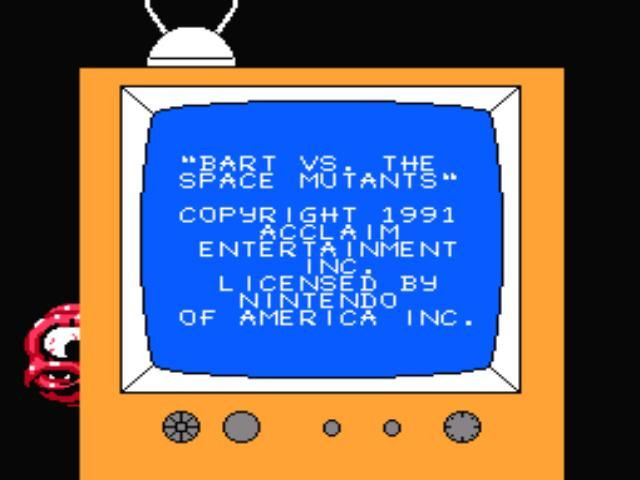The Simpsons: Bart vs. the Space Mutants - кадр 1